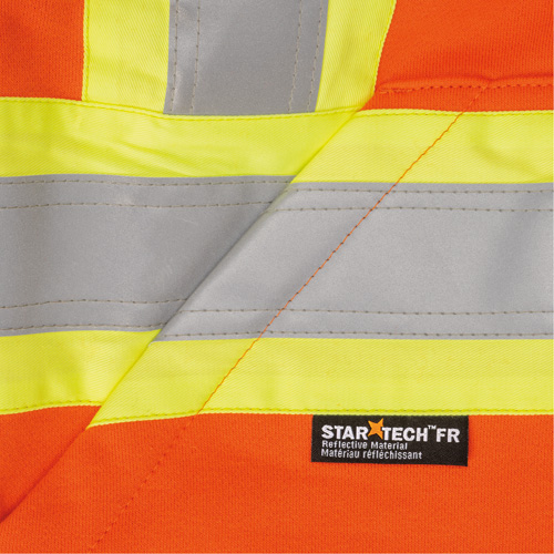 Chandail lourd avec capuchon, Femmes, T-petit, Orange haute visibilit&eacute; Nassau Supply