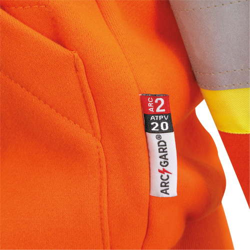 Chandail lourd avec capuchon, Femmes, T-petit, Orange haute visibilit&eacute; Nassau Supply