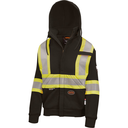 Heavyweight Safety Hoodie, Women's, X-Small, Black Nassau Supply
