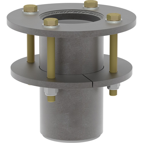 Socle de montage en acier inoxydable sur pont pour espace clos DBI-SALA Nassau Supply