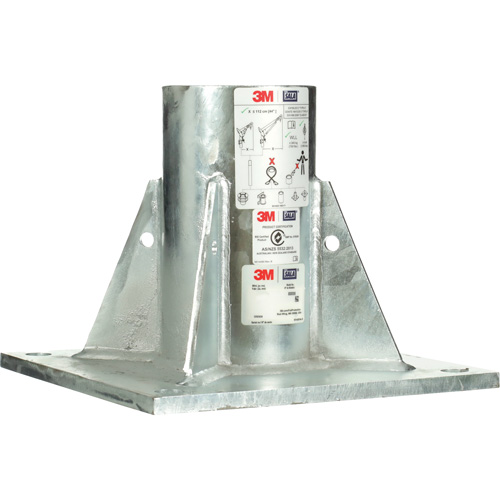DBI-SALA&reg; Confined Space Floor Mount Base, Galvanized Nassau Supply