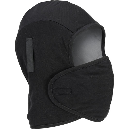Doublure matelass&eacute;e ignifug&eacute;e Pioneer 766A pour casque de s&eacute;curit&eacute; avec embout buccal amovible, Noir/Gris, Coton/FR-Tech/Modacrylique/Nylon Nassau Supply