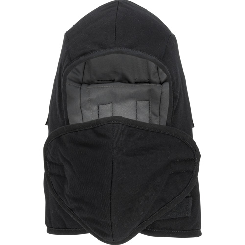 Doublure matelass&eacute;e ignifug&eacute;e Pioneer 766A pour casque de s&eacute;curit&eacute; avec embout buccal amovible, Noir/Gris, Coton/FR-Tech/Modacrylique/Nylon Nassau Supply