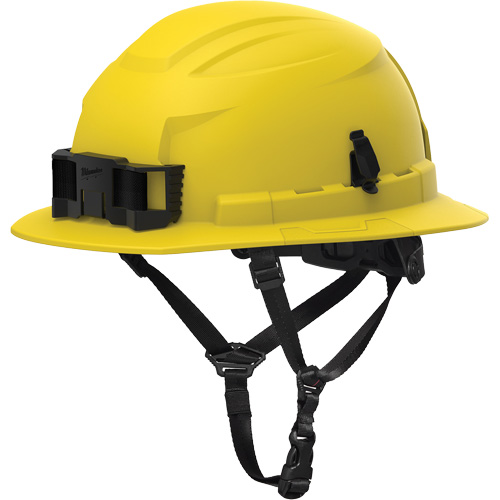 BOLT Full Brim Safety Helmet, Meets CSA Type 2, Ratchet Suspension, Non-Vented Nassau Supply