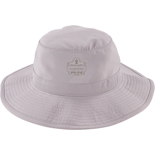 Chill-Its 8939 Cooling Bucket Hat, Grey Nassau Supply