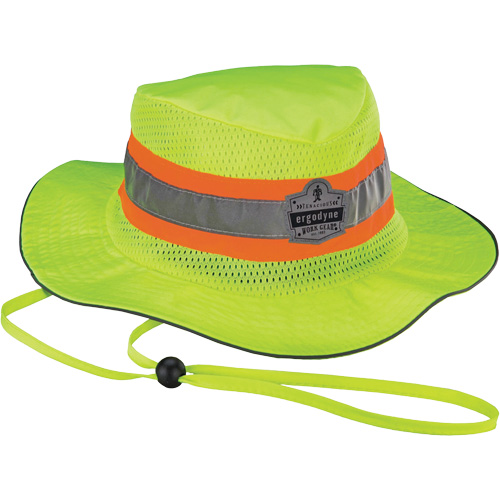 Chapeau de soleil de garde forestier GloWear 8935, grand/tr&egrave;s-grand, Jaune lime haute visibilit&eacute;, Polyester Nassau Supply