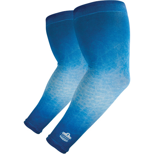 Chill-Its 6695 Sun Protection Arm Sleeves, X-Large/2X-Large, Blue Nassau Supply