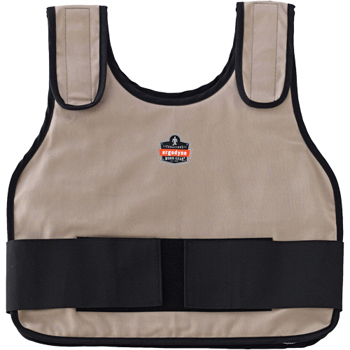 Chill-Its 6235 Standard Phase Change Cooling Vest, Small/Medium, Khaki Nassau Supply