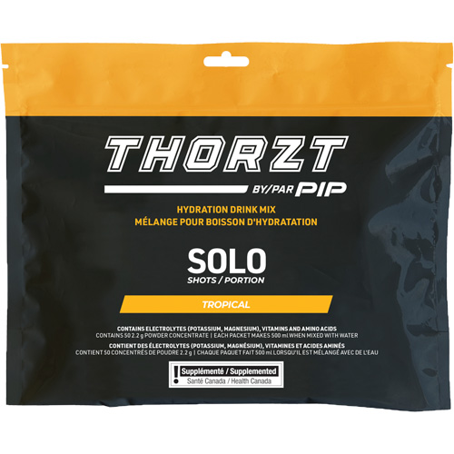 THORZT Sugar-Free Solo Shot Hydration Drink Mix, Single Serve, Tropical Nassau Supply