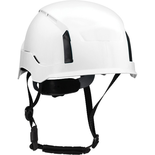 North&reg; RZRBack Industrial Climbing Helmet, Meets CSA Type 1, Ratchet Suspension, Non-Vented Nassau Supply