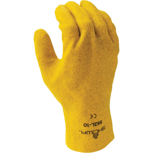 Gants polyvalents 962, 10/Grand, R&ecirc;vetement PVC, Enveloppe en Jersey/Coton Nassau Supply