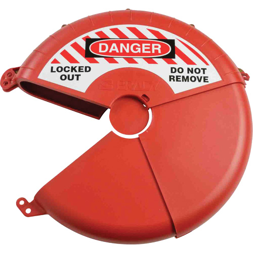 Collapsible Gate Valve Lockout Device, Wheel Type Nassau Supply