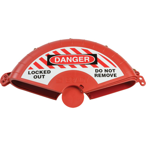 Collapsible Gate Valve Lockout Device, Wheel Type Nassau Supply