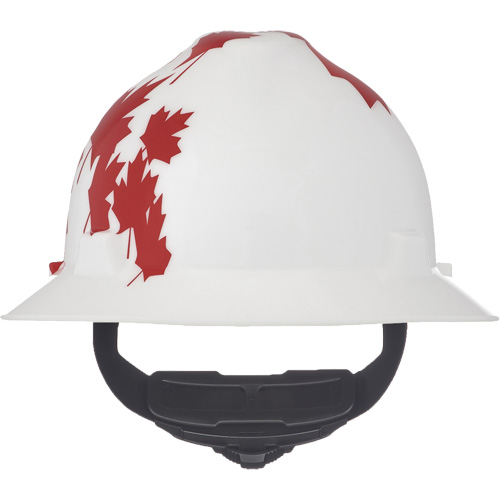 Casque de protection V-Gard &agrave; fentes s&eacute;rie Canadian Freedom, Suspension Rochet, Non ventil&eacute; Nassau Supply