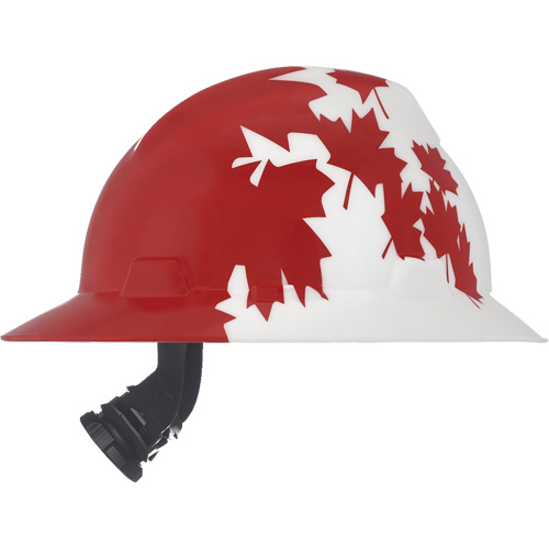 Casque de protection V-Gard &agrave; fentes s&eacute;rie Canadian Freedom, Suspension Rochet, Non ventil&eacute; Nassau Supply