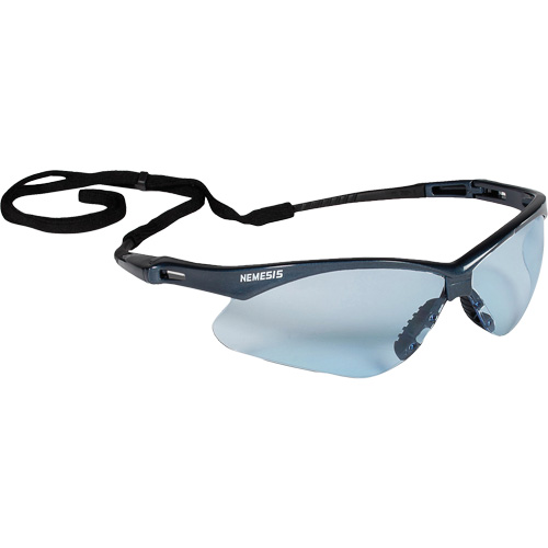 Lunettes de s&eacute;curit&eacute; Nemesis Kleen-Guard, Lentille Bleu p&acirc;le, ANSI Z87+ Nassau Supply