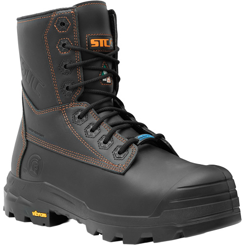 Bottes de travail Metpro Flex avec protecteur m&eacute;tatarsien, Cuir, Taille 9, Imperm&eacute;able Nassau Supply