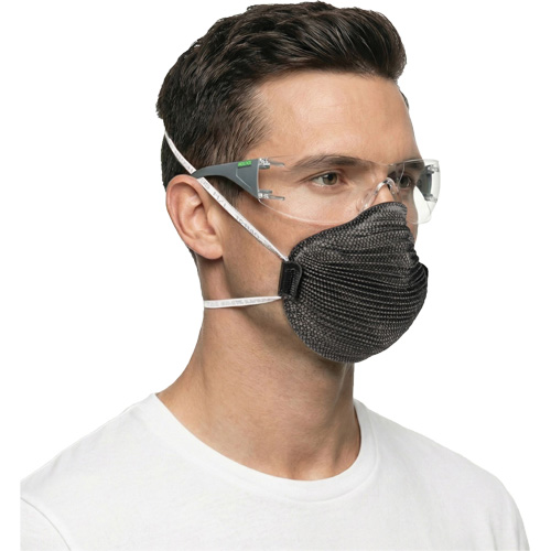 Lunettes de s&eacute;curit&eacute; gris/vert Adapt Lite, Lentille Transparent, Antibu&eacute;e/Anti-&eacute;gratignures, ANSI Z87+/R&eacute;pond ou surpasse la norme CSA Z94.3 Nassau Supply