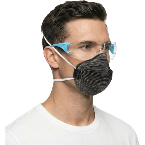 Lunettes de s&eacute;curit&eacute; bleu/blanc Adapt Lite, Lentille Transparent, Antibu&eacute;e/Anti-&eacute;gratignures, ANSI Z87+/R&eacute;pond ou surpasse la norme CSA Z94.3 Nassau Supply