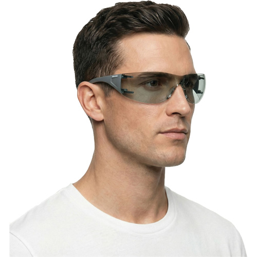 Adapt Lite Safety Glasses, Indoor/Outdoor Lens, Anti-Fog/Anti-Scratch, ANSI Z87+/Meets/Exceeds CSA Z94.3 Nassau Supply