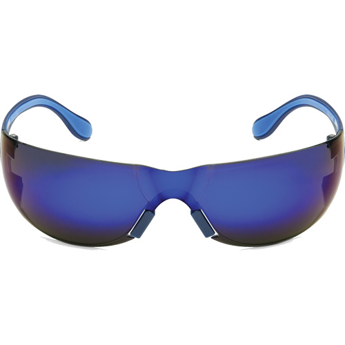 Adapt Lite Safety Glasses, Blue Mirror Lens, Anti-Fog/Anti-Scratch, ANSI Z87+/Meets/Exceeds CSA Z94.3 Nassau Supply