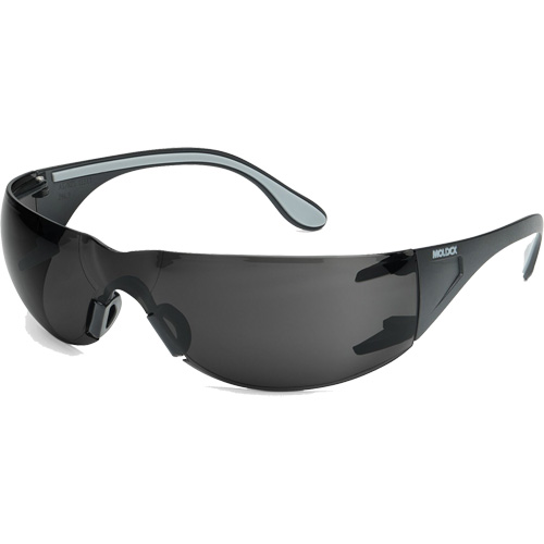Lunettes de s&eacute;curit&eacute; Adapt Lite, Lentille Fum&eacute;e, Antibu&eacute;e/Anti-&eacute;gratignures, ANSI Z87+/R&eacute;pond ou surpasse la norme CSA Z94.3 Nassau Supply
