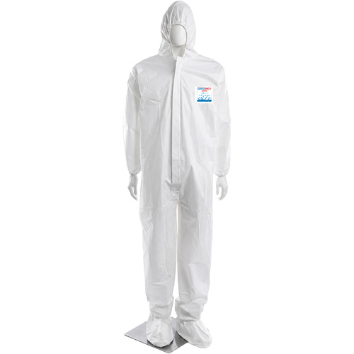 Combinaison XP1800 CoverMe, T-Grand, Blanc, Micropore Nassau Supply