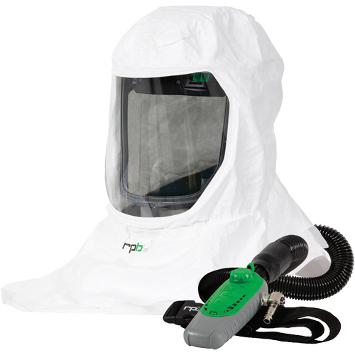 Respirateur T-Link avec casquette, tube de respiration & C40, Cagoule ample & visi&egrave;re Nassau Supply