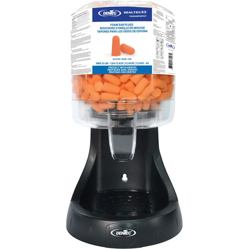 Poste de distribution de bouchons d'oreilles en mousse SEALTEC33 Nassau Supply
