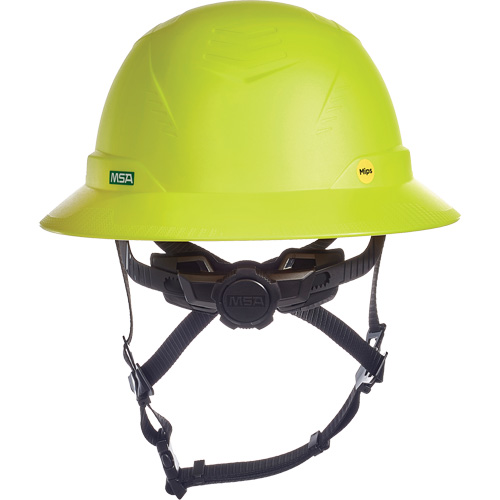 V-Gard H2&reg; Full Brim Safety Helmet with Mips&reg; Safety System, Ratchet Suspension, Non-Vented Nassau Supply