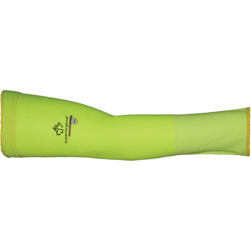 Manchette r&eacute;sistante &agrave; la coupe Max KTX1HV, grand, TenActiv, 18", ASTM ANSI niveau A9, Jaune haute visibilit&eacute; Nassau Supply