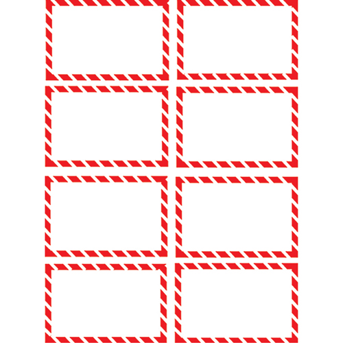 &eacute;tiquettes SIMDUT 800/pqt, Papier, Rouleau, 2-3/4" lo x 4-1/4" la Nassau Supply