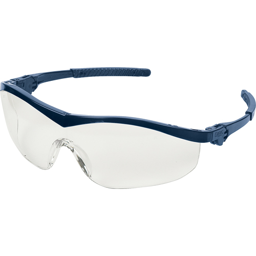 Lunettes de s&eacute;curit&eacute; Storm, Lentille Transparent, Anti-&eacute;gratignures, ANSI Z87+ Nassau Supply
