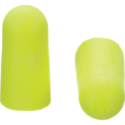 Bouchons d'oreilles n&eacute;on jaune E-A-Rsoft, Vrac - Sac en poly Nassau Supply