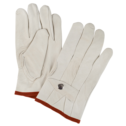 Gants de cordeur d'usage standard, Petit, Paume Cuir fleur de vache Nassau Supply