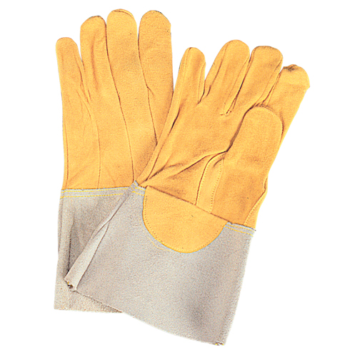 Gants de soudage TIG &agrave; ajustement sup&eacute;rieur, Cuir de daim refendu, Taille Grand Nassau Supply