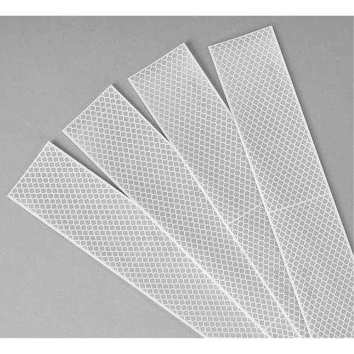 3M Scotchlite Diamond Grade Conspicuity Sheeting Series 983, 2" W x 12" L, White Nassau Supply