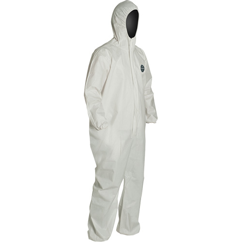 Combinaisons ProShield 60, Moyen, Blanc, Micropore Nassau Supply
