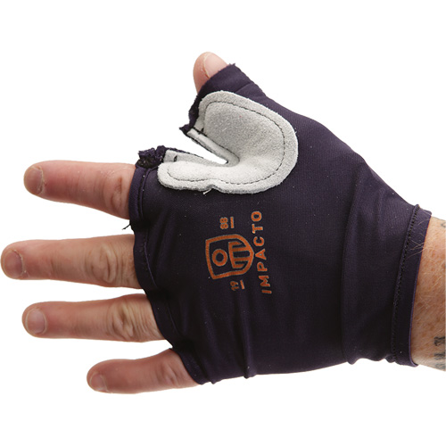 Tool Grip Fingerless Glove with Web Pad - Right, Size X-Small, Suede Palm Nassau Supply