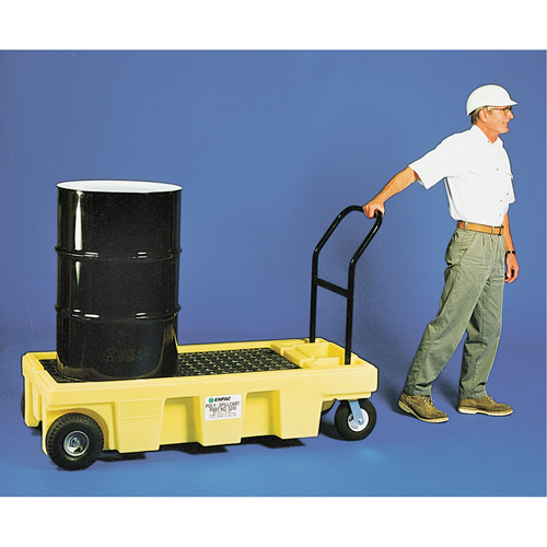 Chariots Poly-Spillcart ATC, 66,5" lo x 29" la x 46,9" h, Cap. de d&eacute;versement 57 gal. US Nassau Supply