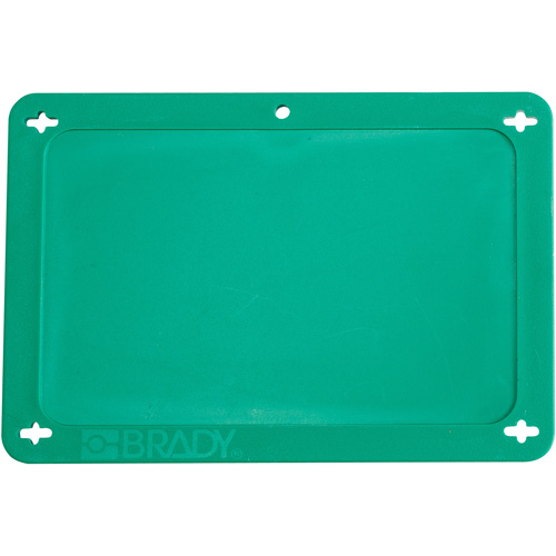 &eacute;tiquette vierge pour vanne, Plastique, 4-3/4" la x 3-1/4" h Nassau Supply