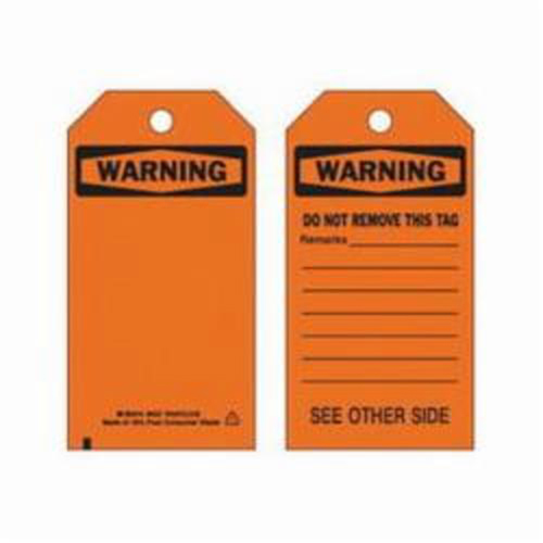 &eacute;tiquettes de s&eacute;curit&eacute; auto-plastifiantes, Polyester, 3" la x 5-3/4" h, Anglais Nassau Supply