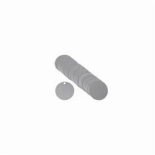 Blank Round Valve Tags, Aluminum, 2" dia Nassau Supply