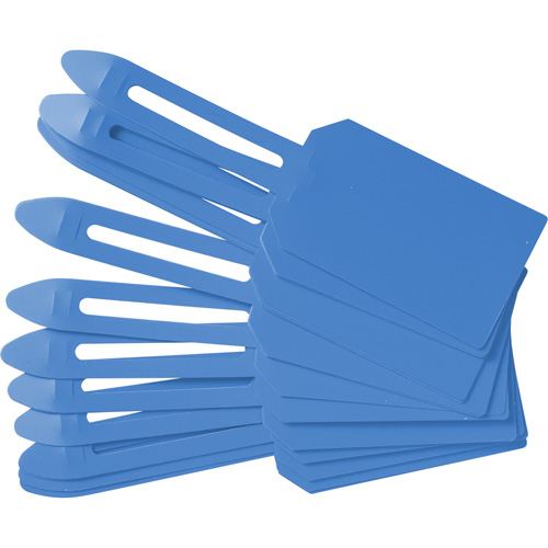 &eacute;tiquettes de cadenassage vierges en plastique, Plastique, 3-1/4" la x 5-4/5" h, Vierge Nassau Supply