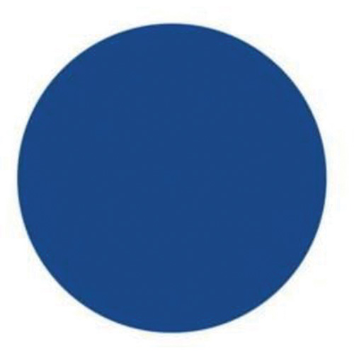 &eacute;tiquettes rondes inscriptibles, Cercle, 3" lo x 3" la, Bleu Nassau Supply