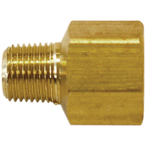 Hexagonal Adaptor, Brass Nassau Supply