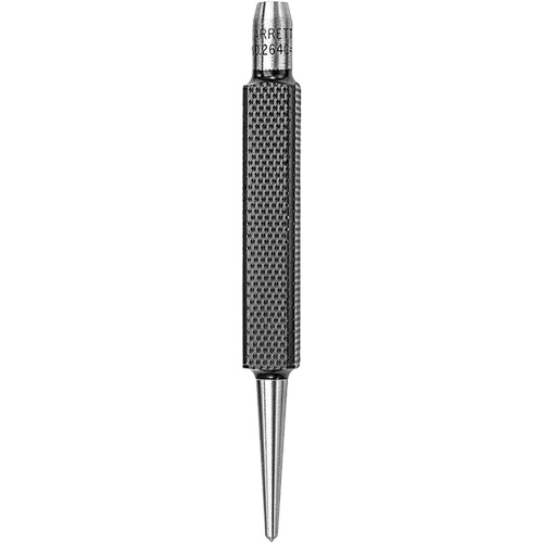 Centre Punch with Square Shank, 3/32" Dia., 3/8" Stock Size, 3-3/4" L Nassau Supply