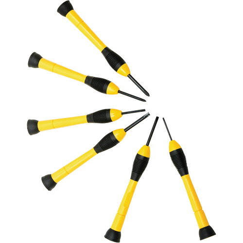 Precision Screwdriver Set, 6 Pcs. Nassau Supply