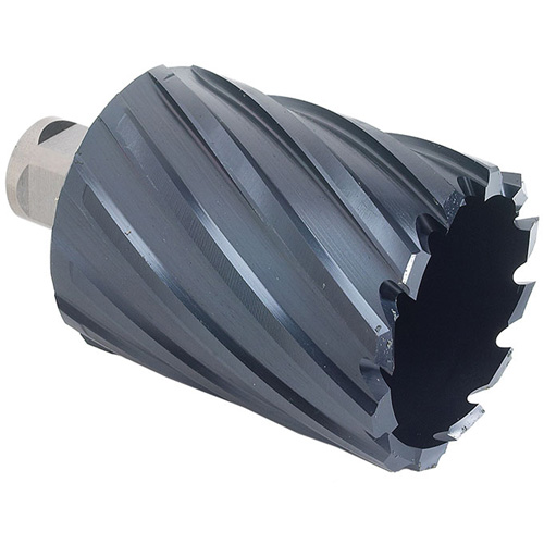 Fraise annulaire ICECUT, Diam&egrave;tre de 1/2", Chrome-aluminium, Profondeur de la coupe de 2", Tige 3/4" Nassau Supply