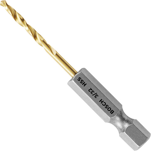 Impact Tough Drill Bit, High Speed Steel, 3/4" Flute, 118° Point Nassau Supply